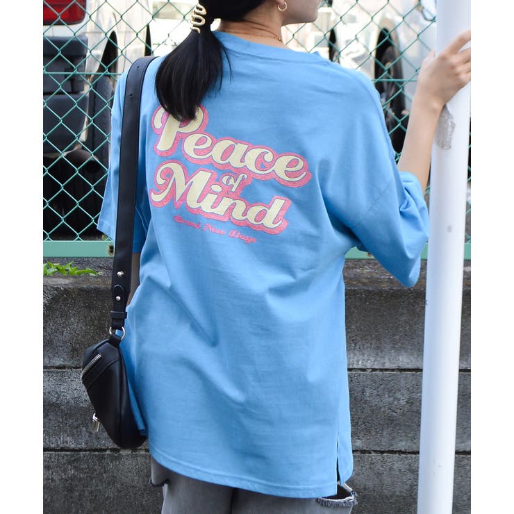 グリッタープリントTシャツ | ＆soiree | 詳細画像18 