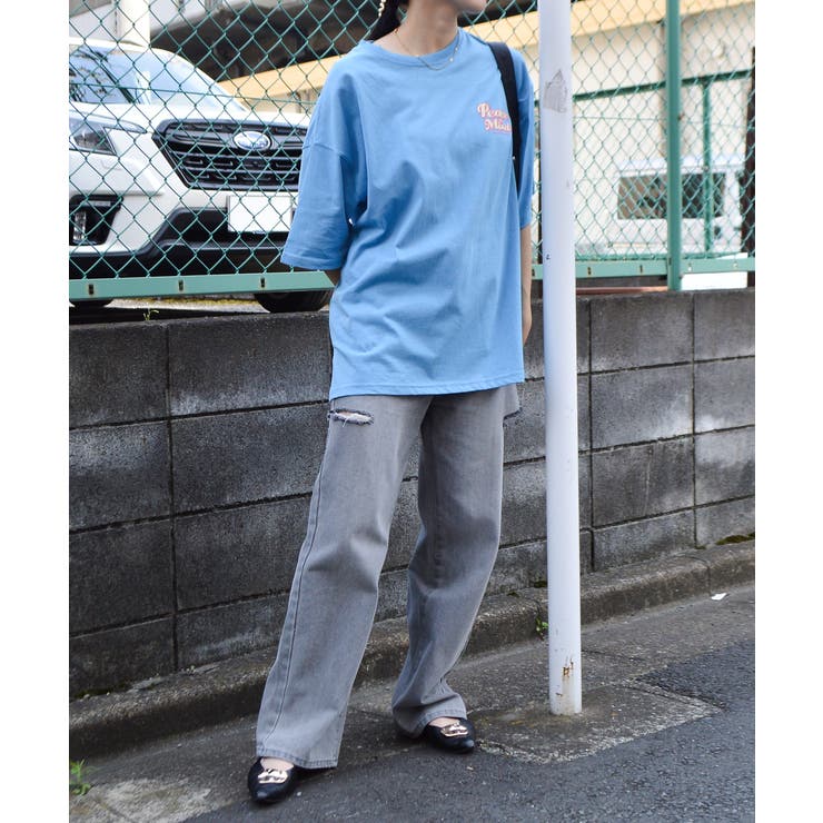 グリッタープリントTシャツ | ＆soiree | 詳細画像23 