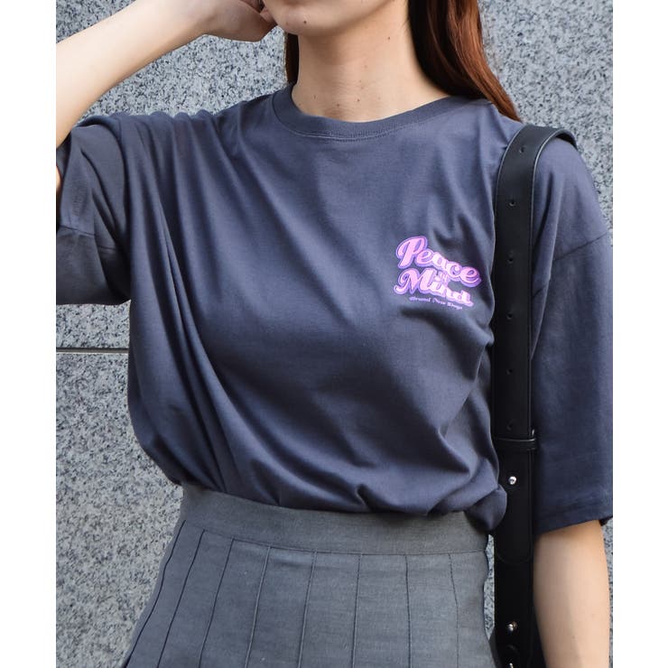 グリッタープリントTシャツ | ＆soiree | 詳細画像3 