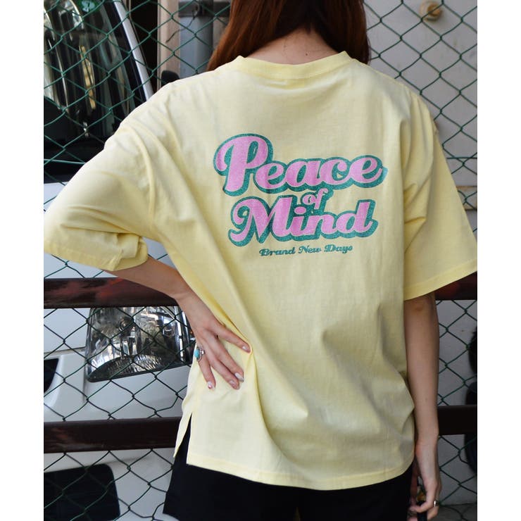 グリッタープリントTシャツ | ＆soiree | 詳細画像7 