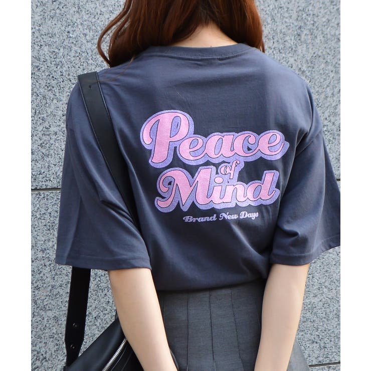 スミクロ | グリッタープリントTシャツ | ＆soiree