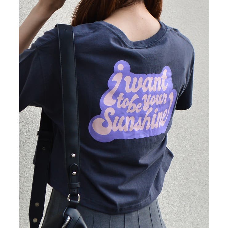 ポップカラーTシャツ ショート丈トップス | ＆soiree | 詳細画像16 