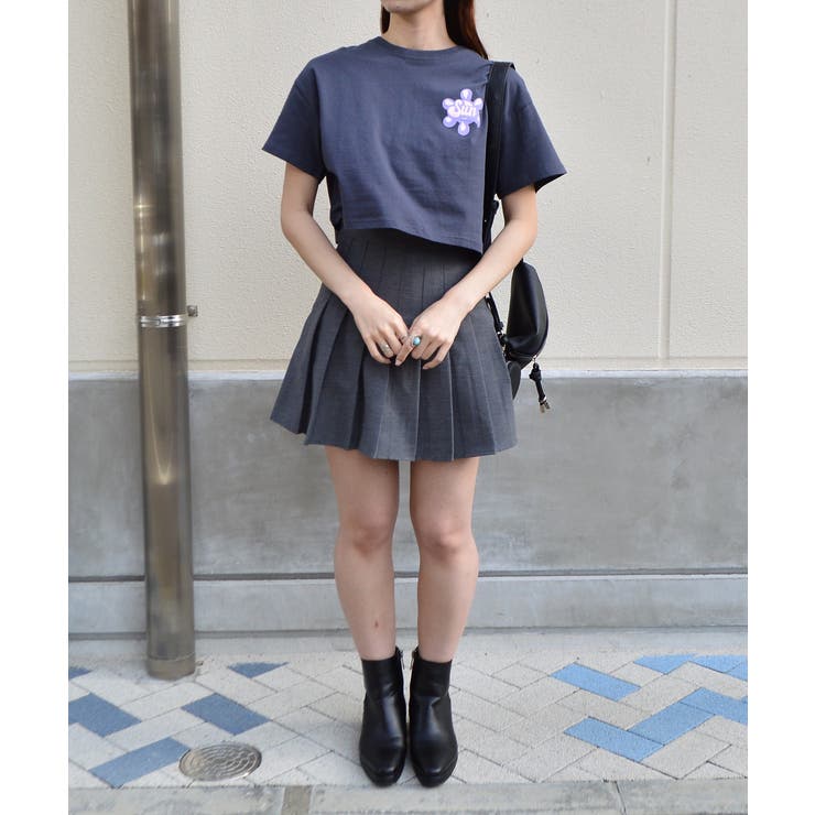 ポップカラーTシャツ ショート丈トップス | ＆soiree | 詳細画像20 