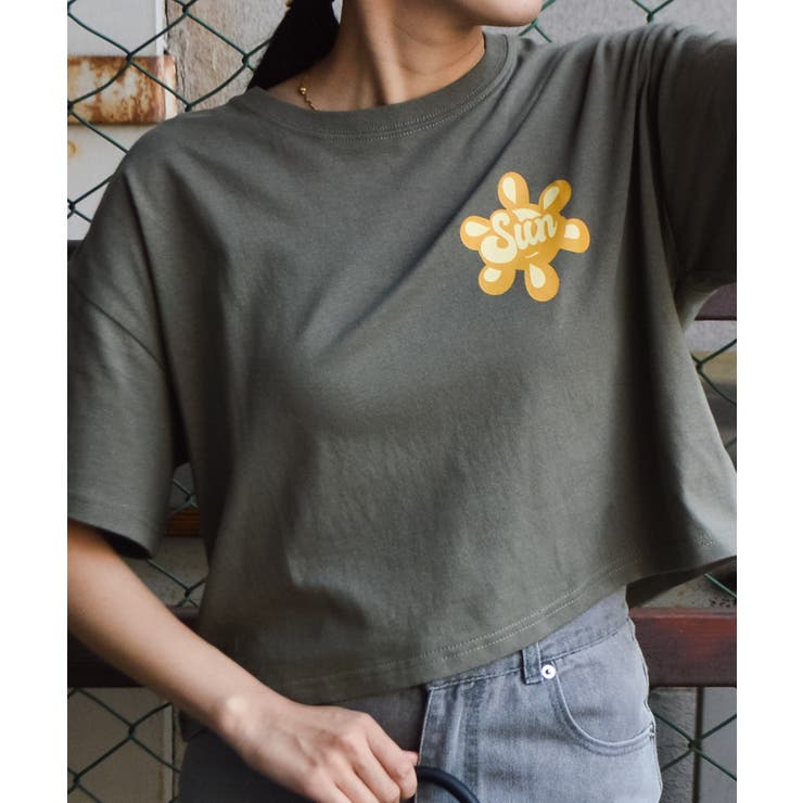 ポップカラーTシャツ ショート丈トップス | ＆soiree | 詳細画像25 