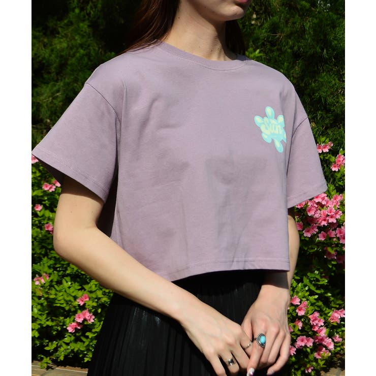 ポップカラーTシャツ ショート丈トップス | ＆soiree | 詳細画像32 