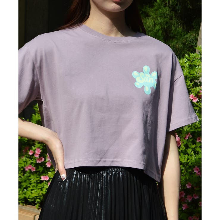 ポップカラーTシャツ ショート丈トップス | ＆soiree | 詳細画像33 