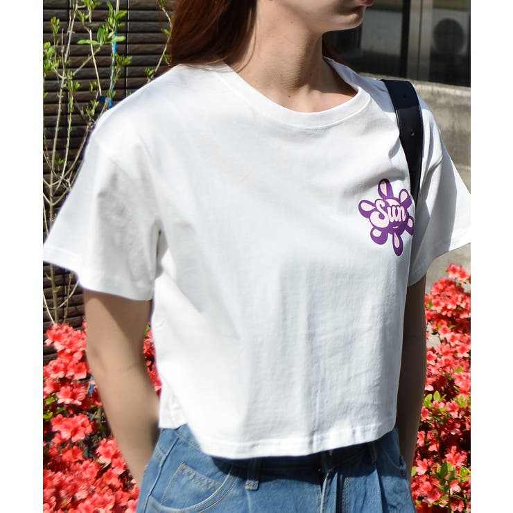 ポップカラーTシャツ ショート丈トップス | ＆soiree | 詳細画像5 