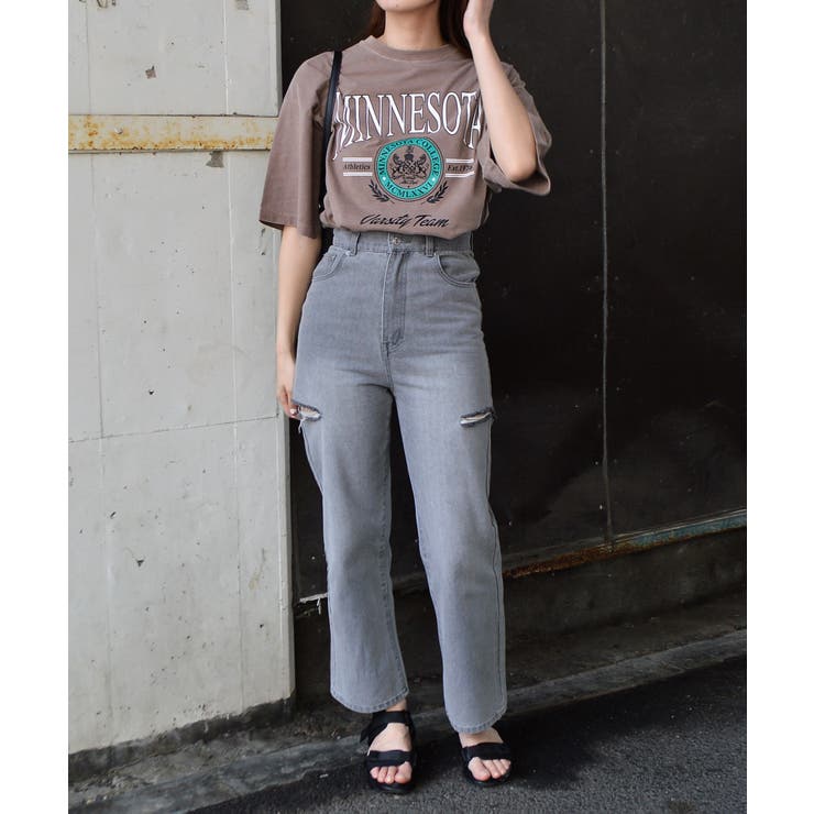 MINESOTAカレッジロゴ ピグメントTシャツ | ＆soiree | 詳細画像18 