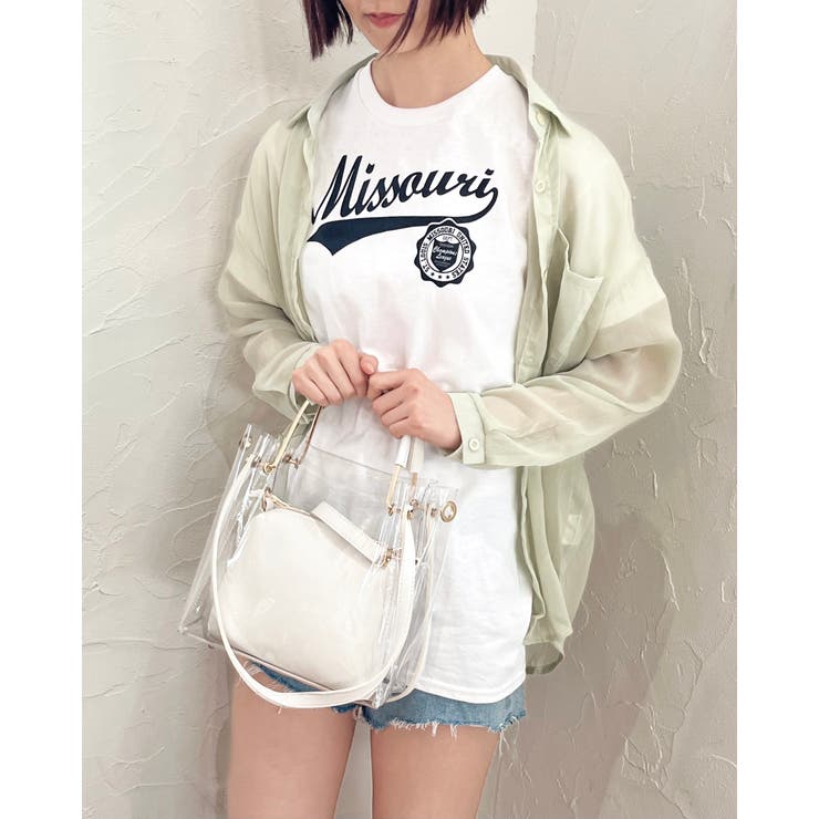 カレッジロゴアソートプリントTシャツ(半袖) | ＆soiree | 詳細画像27 