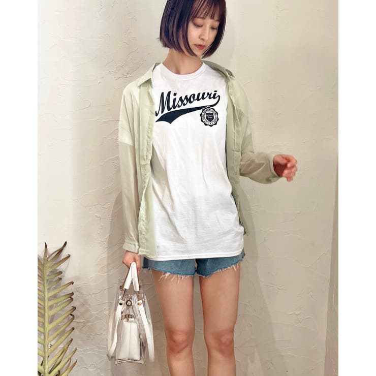 カレッジロゴアソートプリントTシャツ(半袖) | ＆soiree | 詳細画像28 