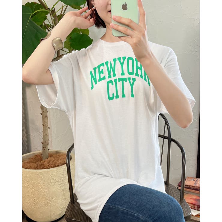 カレッジロゴアソートプリントTシャツ(半袖)[品番：RADM0005553