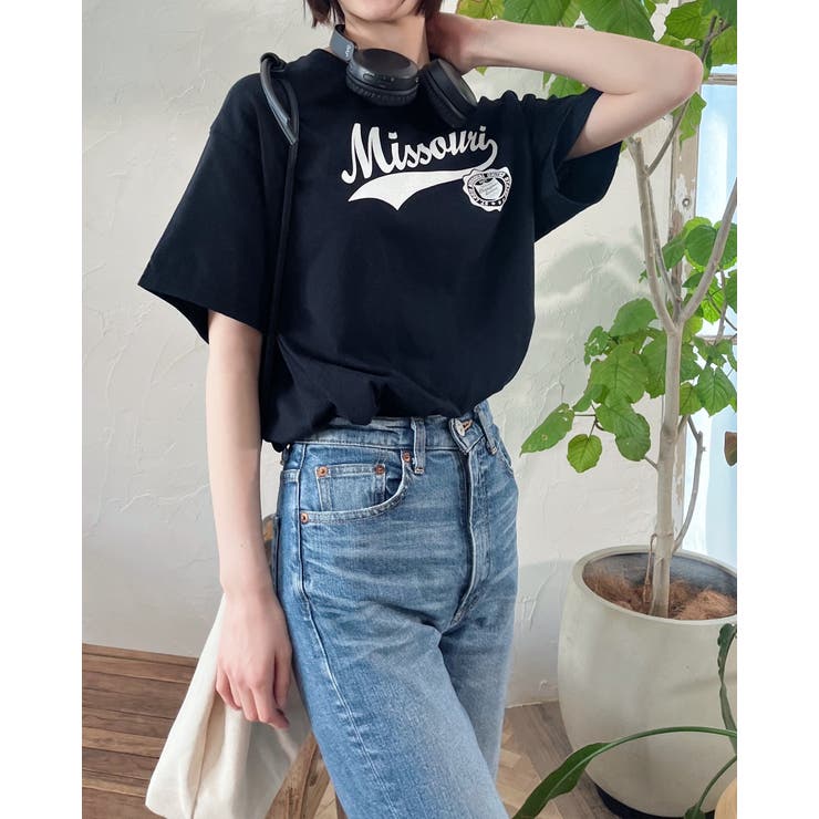 カレッジロゴアソートプリントTシャツ(半袖) | ＆soiree | 詳細画像35 