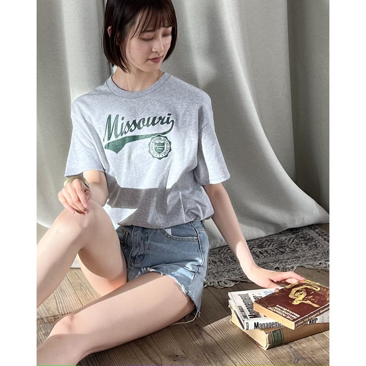 カレッジロゴアソートプリントTシャツ(半袖) | ＆soiree | 詳細画像44 