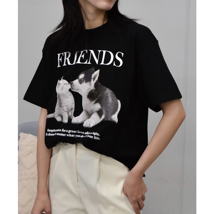 FRIENDS シートプリントTシャツ | ＆soiree | 詳細画像9 