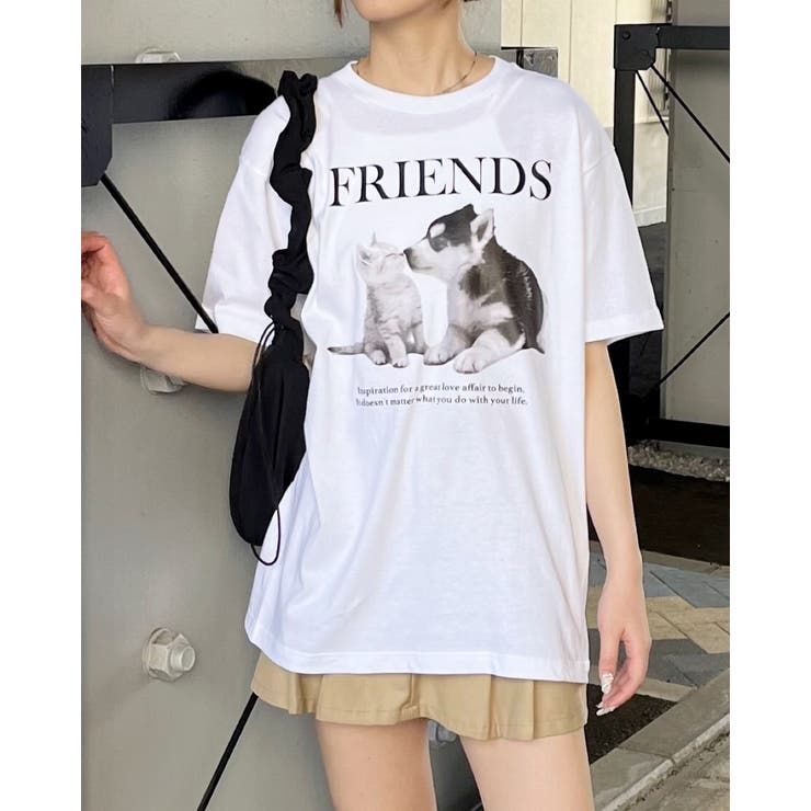 FRIENDS シートプリントTシャツ | ＆soiree | 詳細画像17 