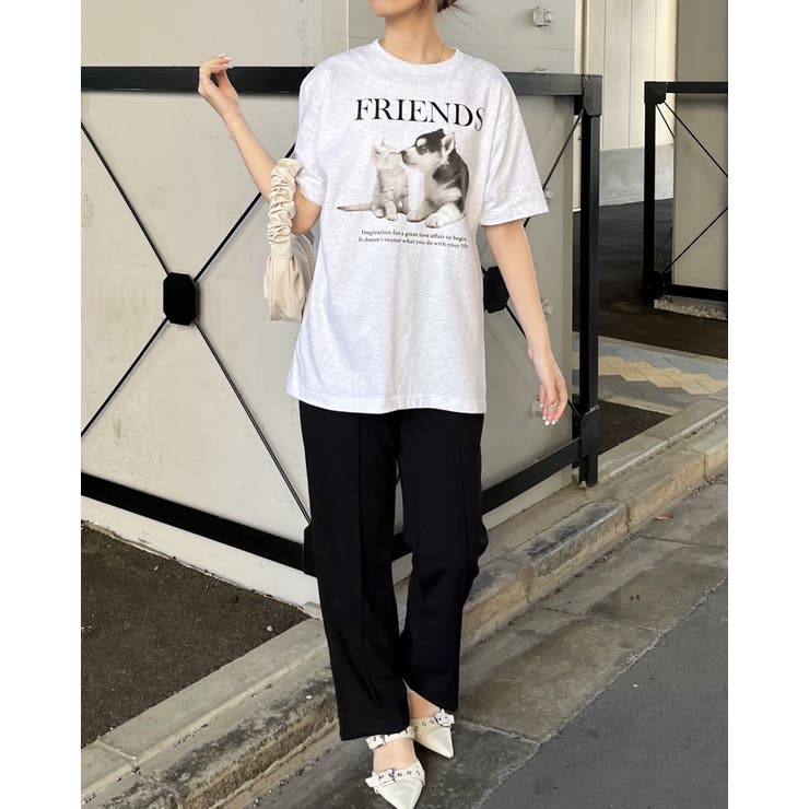 FRIENDS シートプリントTシャツ | ＆soiree | 詳細画像31 
