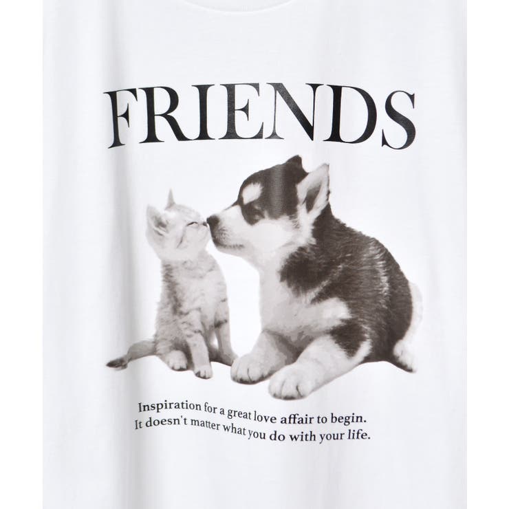 FRIENDS シートプリントTシャツ | ＆soiree | 詳細画像38 