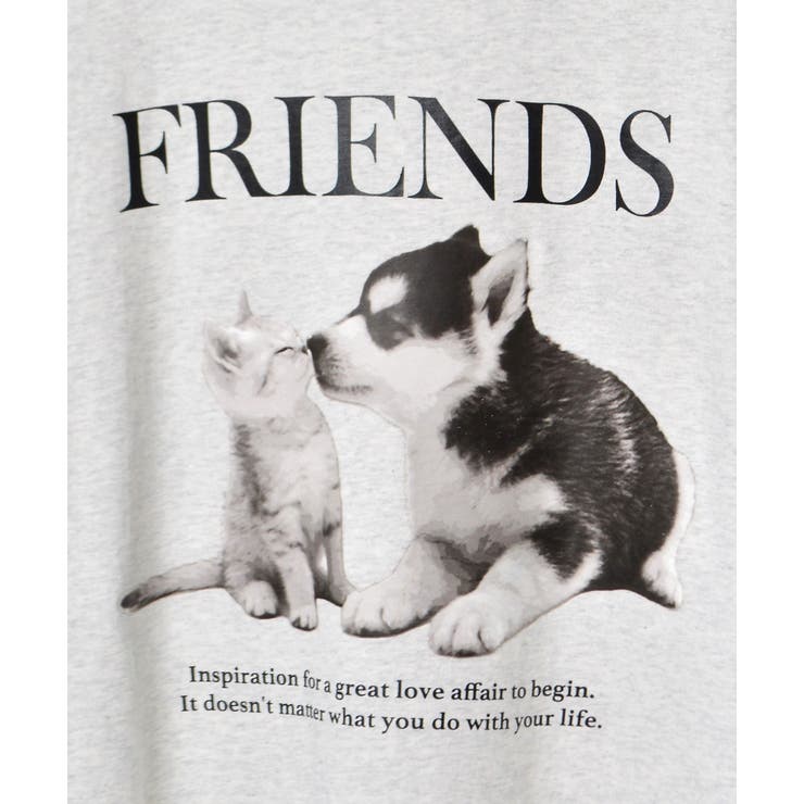 FRIENDS シートプリントTシャツ | ＆soiree | 詳細画像44 