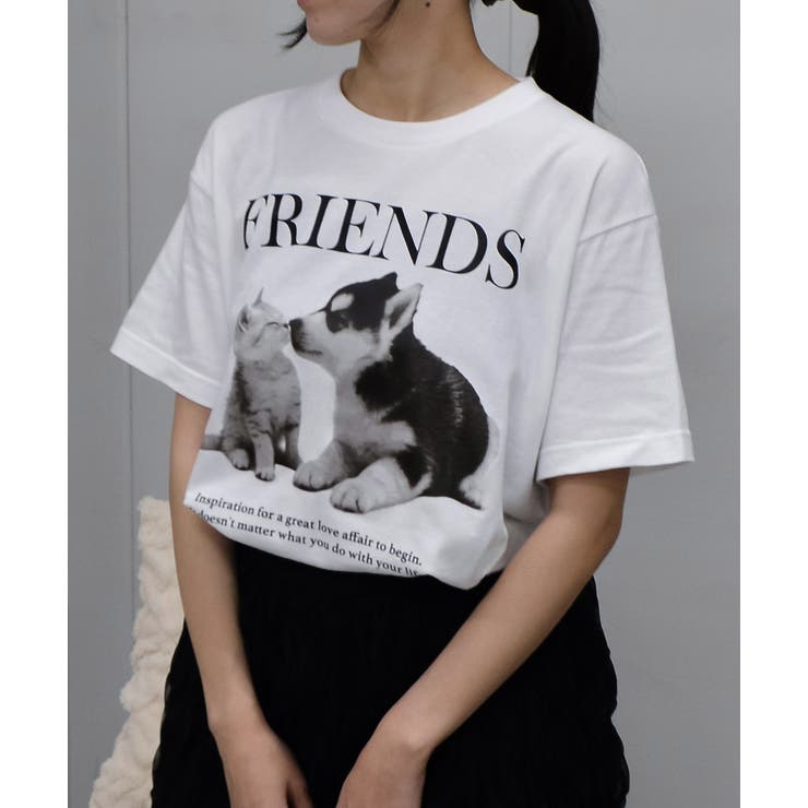 FRIENDS シートプリントTシャツ | ＆soiree | 詳細画像6 