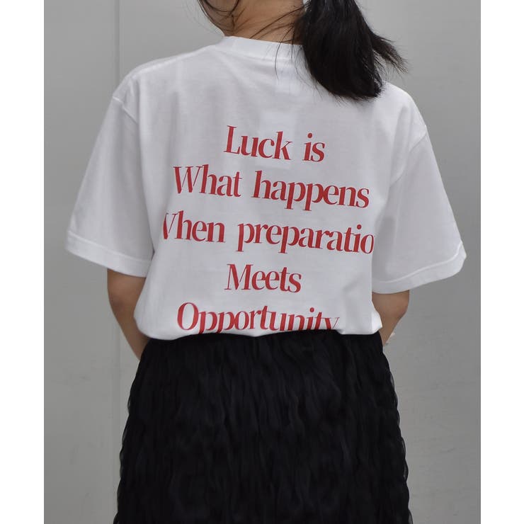 メッセージプリントTシャツ | ＆soiree | 詳細画像13 