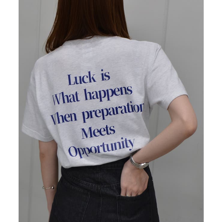 メッセージプリントTシャツ | ＆soiree | 詳細画像18 