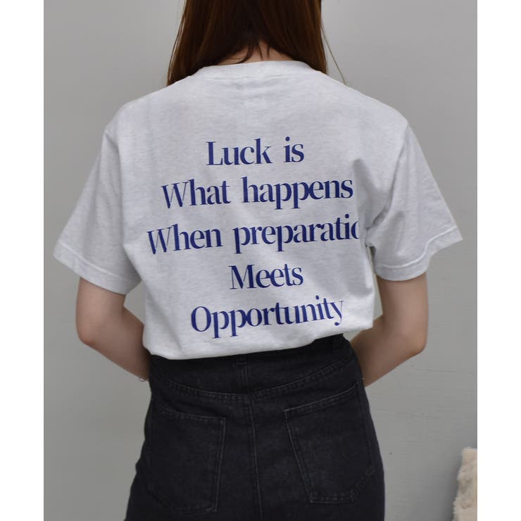 メッセージプリントTシャツ | ＆soiree | 詳細画像19 