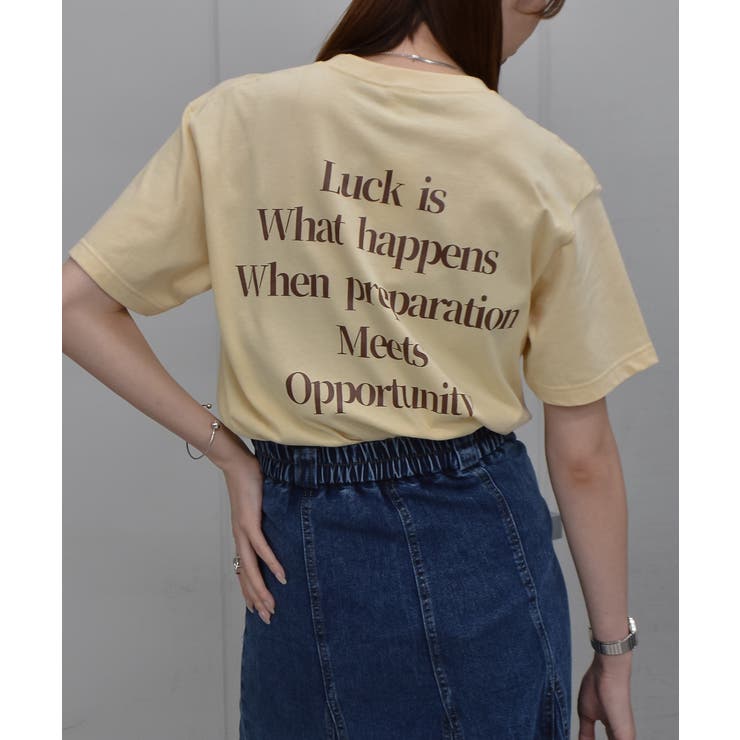 メッセージプリントTシャツ | ＆soiree | 詳細画像22 