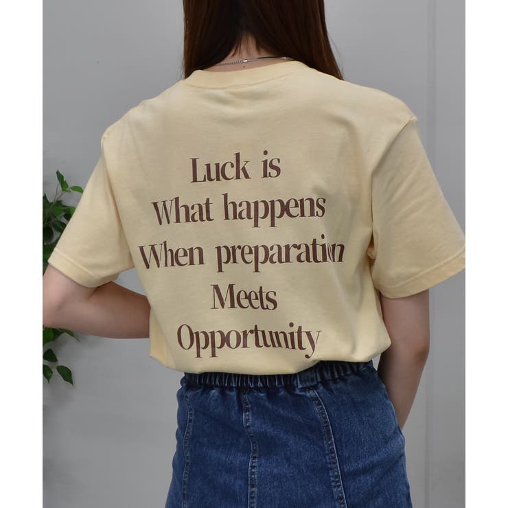 メッセージプリントTシャツ | ＆soiree | 詳細画像26 