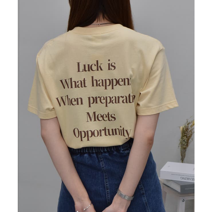 メッセージプリントTシャツ | ＆soiree | 詳細画像27 