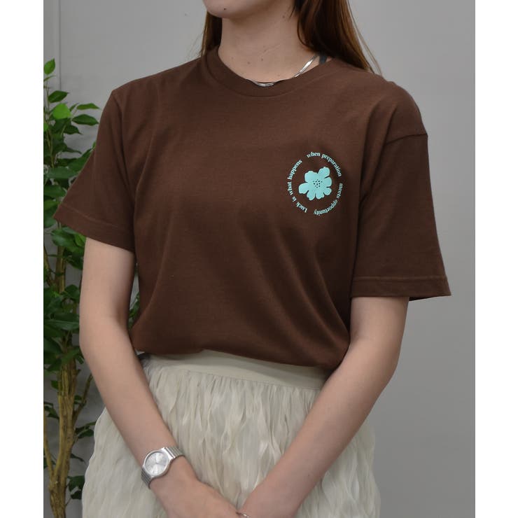 メッセージプリントTシャツ | ＆soiree | 詳細画像3 