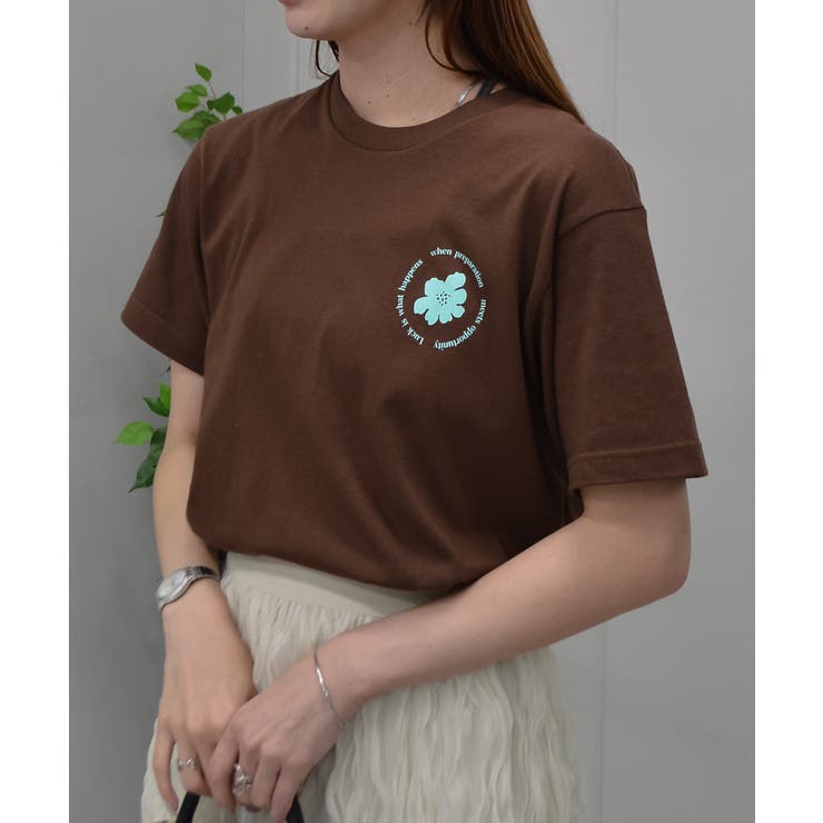 メッセージプリントTシャツ | ＆soiree | 詳細画像4 