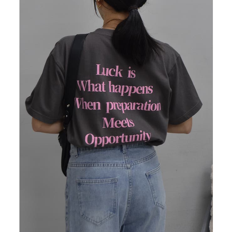 メッセージプリントTシャツ | ＆soiree | 詳細画像32 