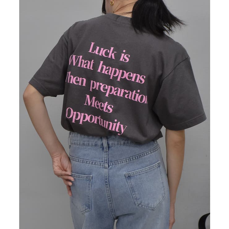 メッセージプリントTシャツ | ＆soiree | 詳細画像33 