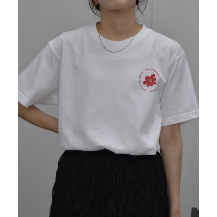 メッセージプリントTシャツ | ＆soiree | 詳細画像9 