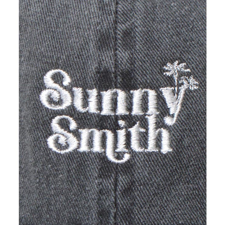 SUNNY SMITH ヤシの木ロゴ刺繍ピグメント バイカラーCap[品番