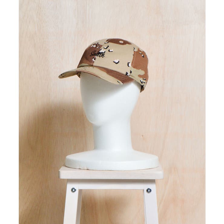 ブラウン | SUNNY SMITH OGロゴ刺繍Cap（ピグメント・カモフラ） | MODISH GAZE
