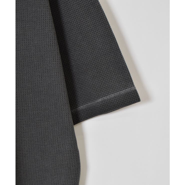 SUNNY SMITH ピグメントワッフル ラグランロゴ刺繍Ｔシャツ | MODISH GAZE | 詳細画像22 