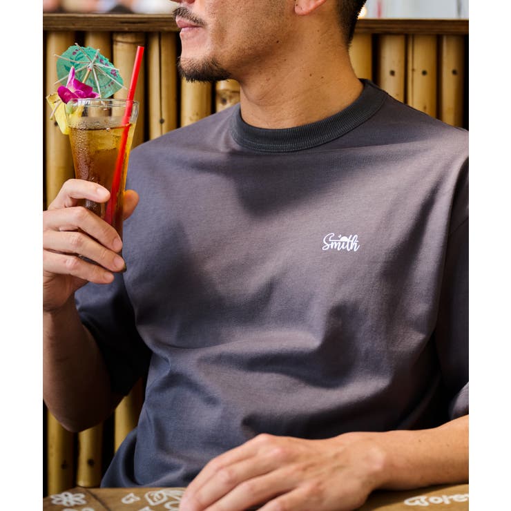 バックサークルロゴプリントTシャツ | MODISH GAZE | 詳細画像3 