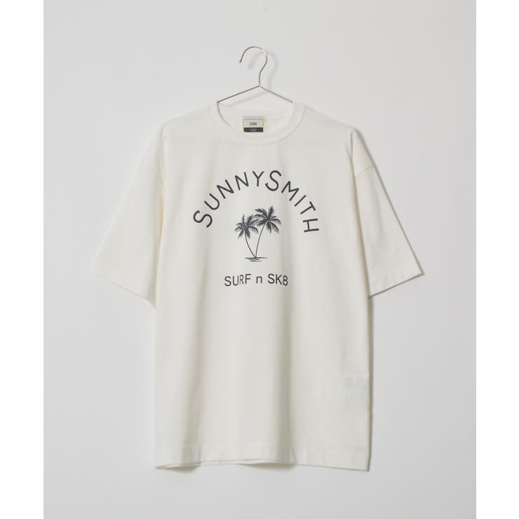 ヤシの木アーチロゴプリントTシャツ | MODISH GAZE | 詳細画像12 