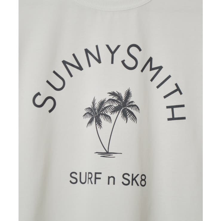 ヤシの木アーチロゴプリントTシャツ | MODISH GAZE | 詳細画像13 