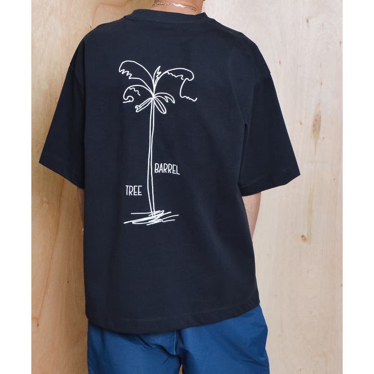 SunnySmith ウルトラヘビーオンスヤシの木柄両面刺繍Tシャツ | MODISH GAZE | 詳細画像15 