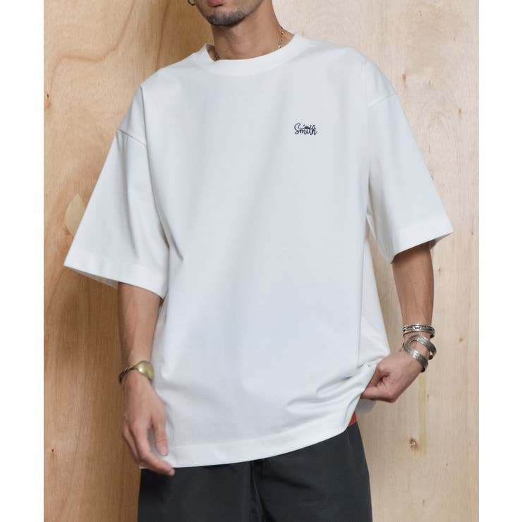 SunnySmith ウルトラヘビーオンスヤシの木柄両面刺繍Tシャツ | MODISH GAZE | 詳細画像4 