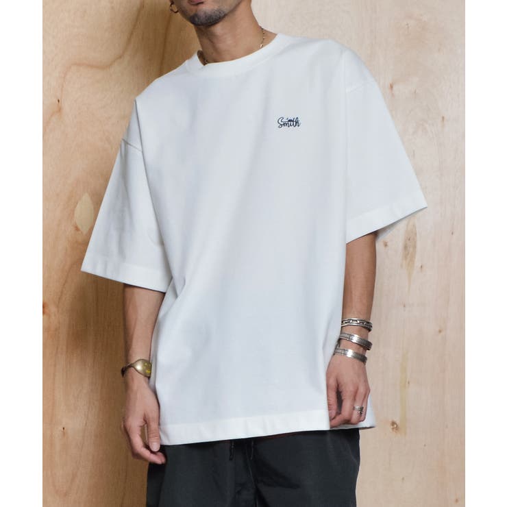 SunnySmith ウルトラヘビーオンスヤシの木柄両面刺繍Tシャツ | MODISH GAZE | 詳細画像5 