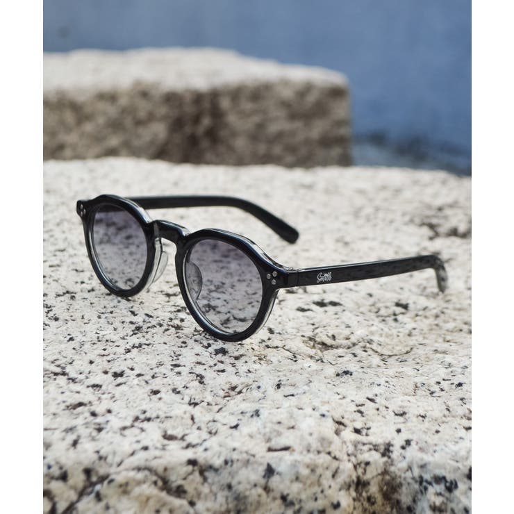 Aスミクロ(ラウンド) | SunnySmith 調光サングラス（ラウンド・ウェリントン） | MODISH GAZE