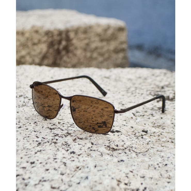 Eブラウン(スクエア) | SunnySmith サングラス | MODISH GAZE