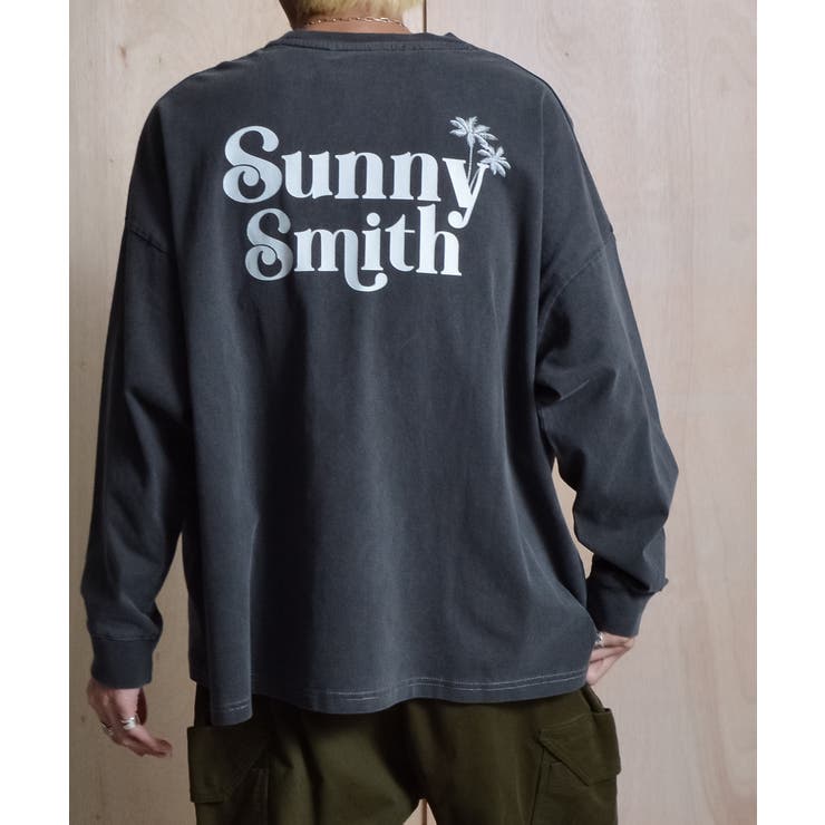 SUNNYヤシの木ロゴ ワンポイント刺繍バックプリント | MODISH GAZE | 詳細画像2 