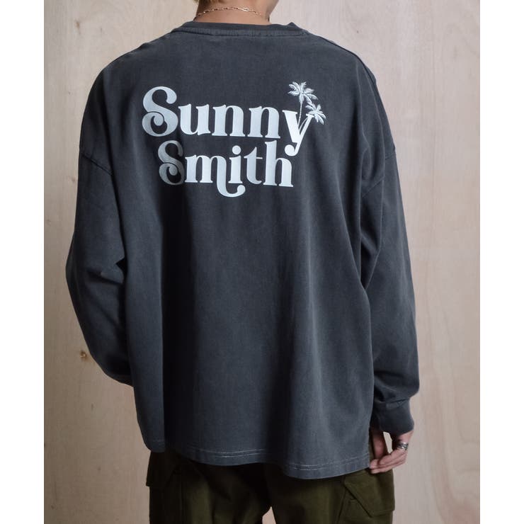 SUNNYヤシの木ロゴ ワンポイント刺繍バックプリント | MODISH GAZE | 詳細画像3 