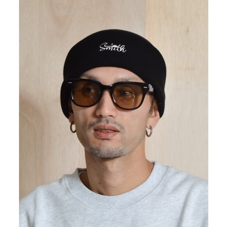 ブラック | 【SunnySmith】OGロゴプレーンニット帽 | MODISH GAZE