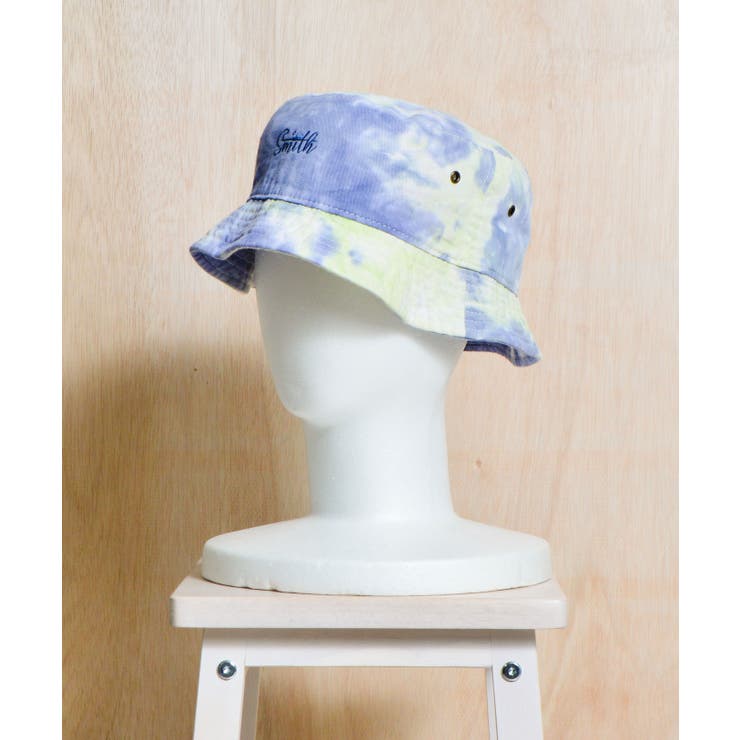 パープル | 【SUNNYSMITH】ロゴ刺繍 タイダイ バケットハット | MODISH GAZE