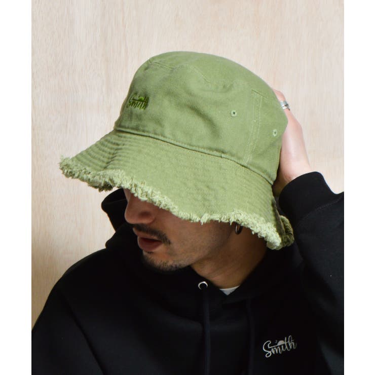 【SUNNYSMITH】ロゴ刺繍フリンジ バケットハット | MODISH GAZE | 詳細画像4 